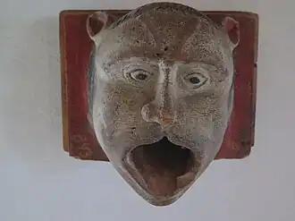 Être hybride, homme avec des oreilles d'animal. Tyrol du Sud, 1526 (?).