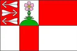 Drapeau de Kleneč