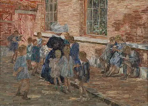 Ecole de filles à DeurleMusée de Deinze et du Pays de la Lys