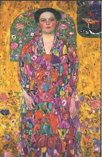 Gustav Klimt, Portrait d'Eugenia Primavesi, 1913-1914.