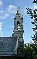 Le clocher de la chapelle Sainte-Candide.