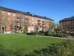 Bâtiment du Klockhusparken.