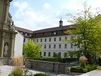 Vue du monastère en 2012.