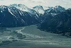 La rivière Slims en 1992.