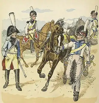 Image illustrative de l’article 2e régiment de dragons légers (République batave)