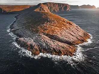 La pointe de Knivskjellodden
