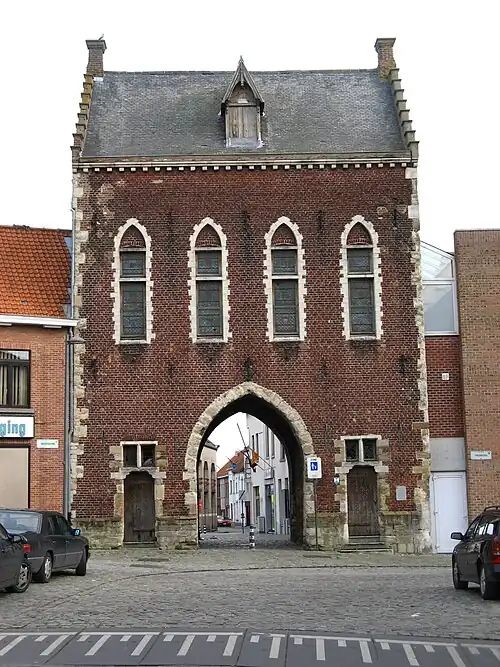 La porte aux vaches (Koepoort)côté intérieur.