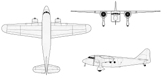 vue en plan de l’avion