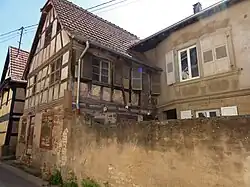 Ancienne maison juive,rue Brûlée.