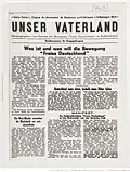 NoUne publication du Mouvement de Résistance antihitlérienne "l'Allemagne libre"
