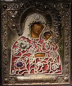 Icône de la Théotokos de Konevits (dite Konevitsa).