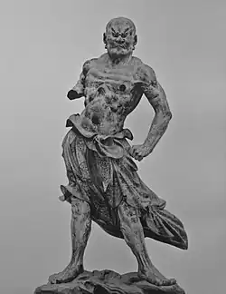 Niō, Kōfuku-ji à Nara. Attribué à Jōkei, XIIIe siècle.