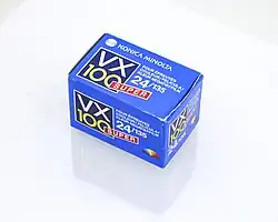 Boîte de Konica VX 100 Super