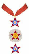 Croix et plaque de grand commandeur, croix de chevalier