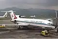 Boeing 727 de la compagnie en 1976.