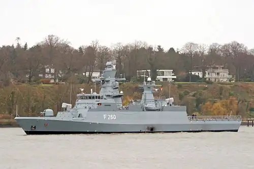 Corvette allemande Braunschweig en 2006