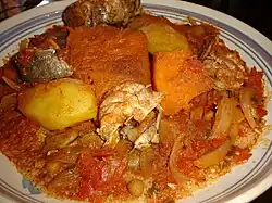 Couscous au poisson.