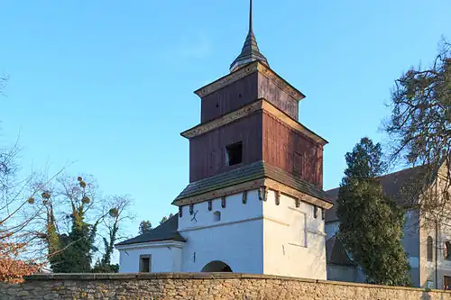 Clocher de l'église Saint-Barthélemy.