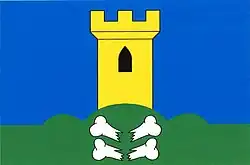 Drapeau de Kostomlaty pod Milešovkou