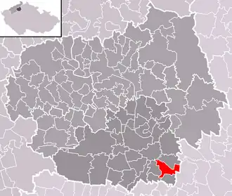 Localisation de Kostomlaty pod Řípem