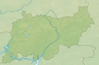 Voir sur la carte topographique de l'oblast de Kostroma