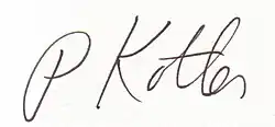 signature de Philip Kotler