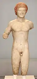 Le kouros de Reggio.