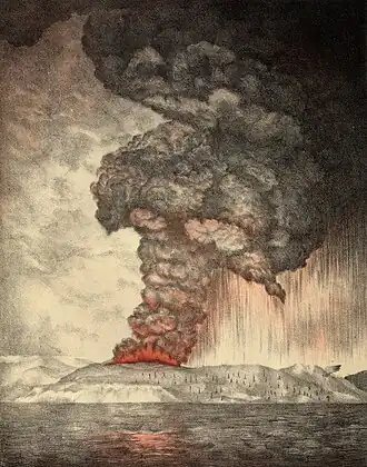 Image illustrative de l’article Éruption du Krakatoa en 1883