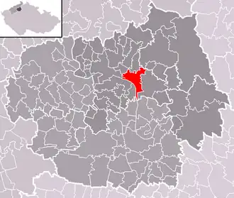 Localisation de Křešice