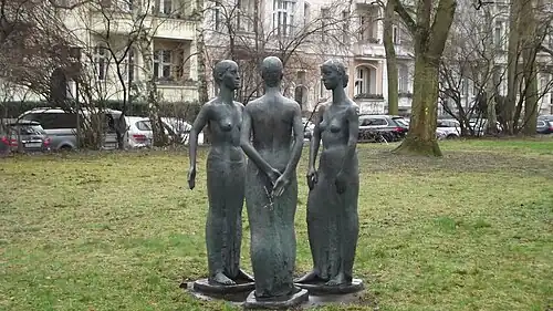 Carin Kreuzberg (de), Drei Frauen, 1979, Pankow