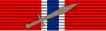 Croix de guerre norvégienne avec épée
