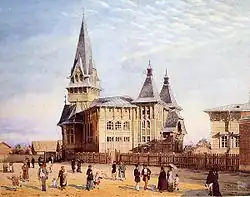 L'église luthérienne Sainte-Marie à Saint-Pétersbourg, 1881