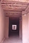 Couloir dans le ksar de Beni Ounif (Algérie).