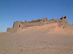 Un vieux Ksar, dans la sebkhra de Timimoun.