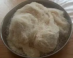 Filaments de ktayef ou cheveux d'anges