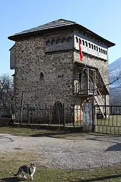 Kulla e Mic Sokolit à Bujan, Albanie