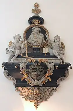 Épitaphe de Zacharias Halling.