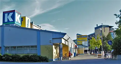 Le centre de Kuokkala.