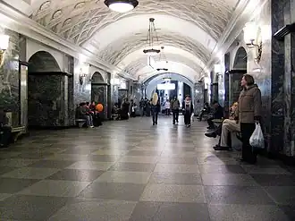 Image illustrative de l’article Kourskaïa (métro de Moscou, ligne Arbatsko-Pokrovskaïa)