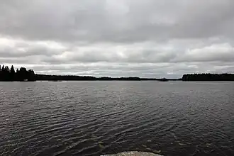 Le lac Kuttajärvi.