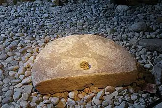 Un fragment de meule