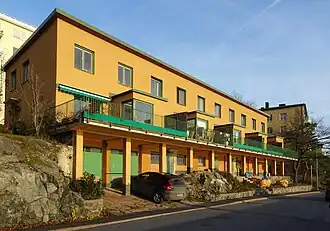 Maison fonctionnaliste à Tomten.