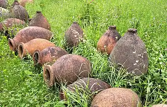 Kvevris de Géorgie.