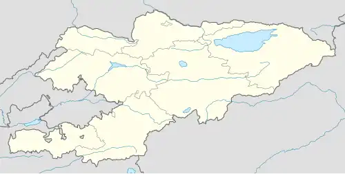 Voir sur la carte administrative du Kirghizistan