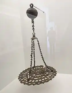 Lampe à soucoupe. Musée archéologique de Grenade