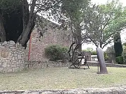 Sculpture représentant la légende de la Rodella