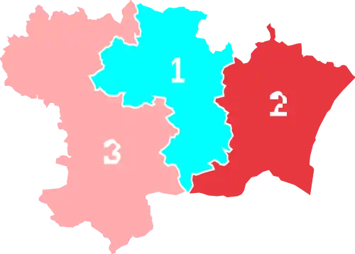 Député élu par circonscription (2e tour).