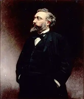 Léon Gambetta (1875), Versailles, musée de l'Histoire de France.