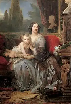 Portrait de Maria Brignole-Sale De Ferrari (1856), Gênes, Palazzo Rosso.