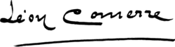 signature de Léon-François Comerre